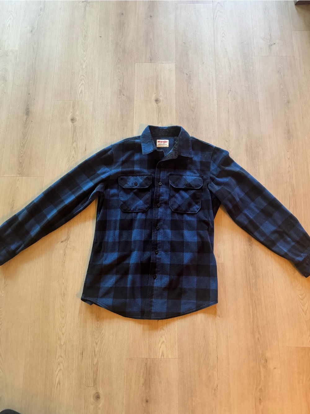 Wrangler Men's fleece Jacket: size small
